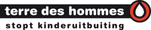Foto van het logo van kinderrechtenorganisatie Terre des Hommes.