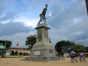 Standbeeld van Juan Santamaría.