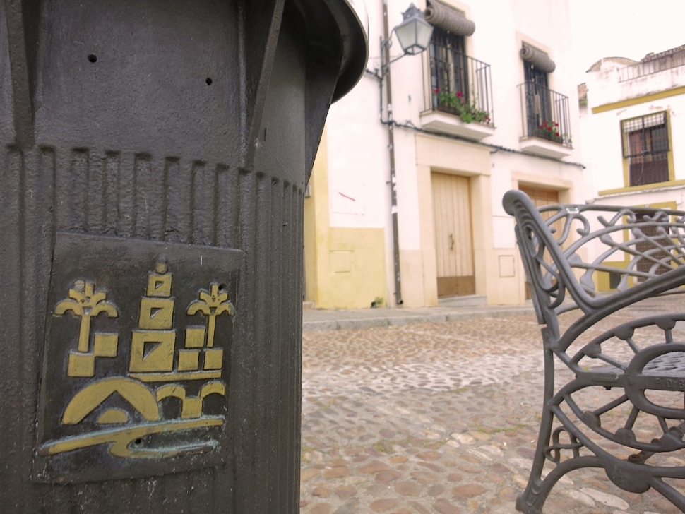 Foto van het labyrint (een plein in Córdoba).